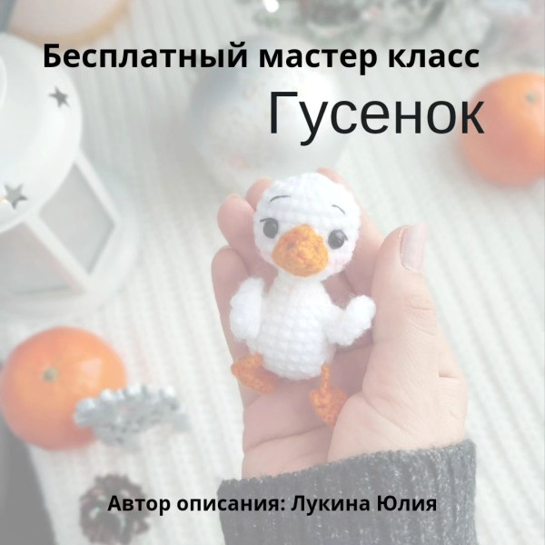 Гуси, утки. Гусенок